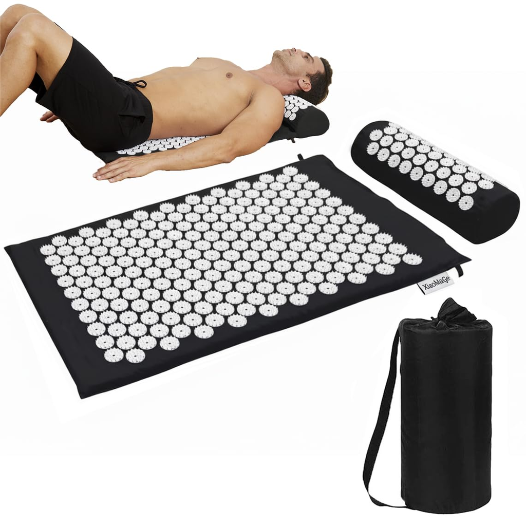Organized Acupressure Mat - Charcoal