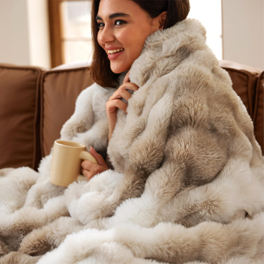 Soft Lap Blanket - Charcoal